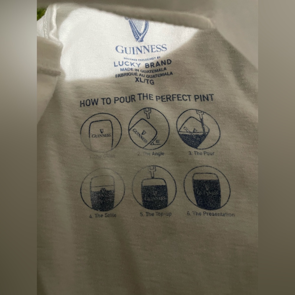 Lucky Brand Guinness T-shirt - Picture 3 of 9